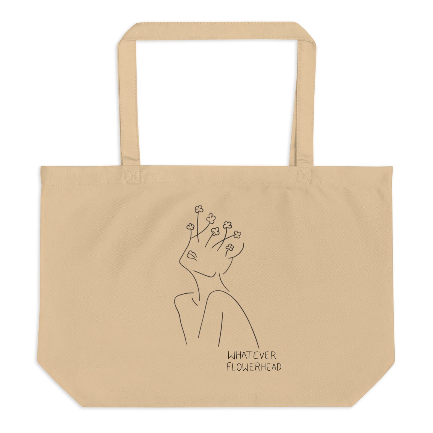 Flowerhead tote bag